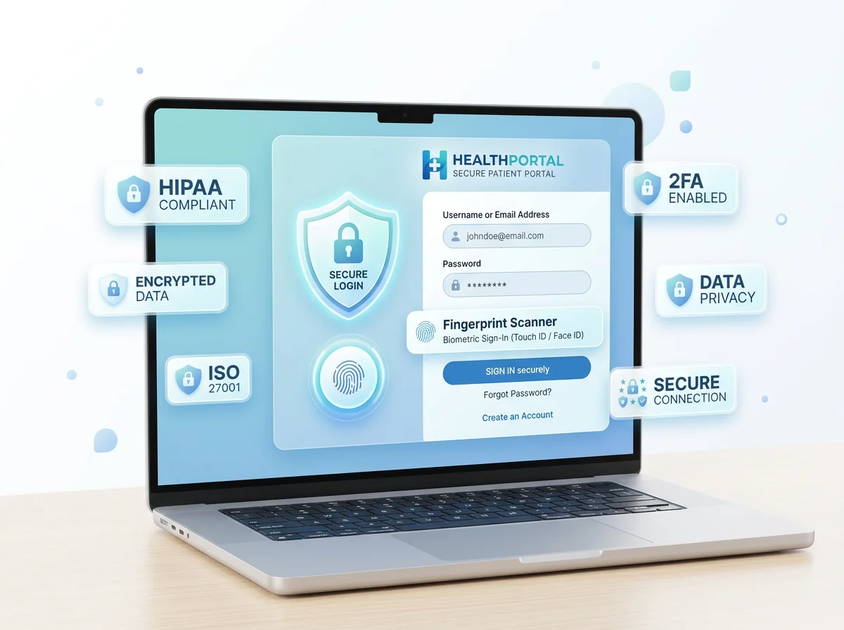 Secure patient portal